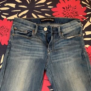 Express mid rise legging jeans